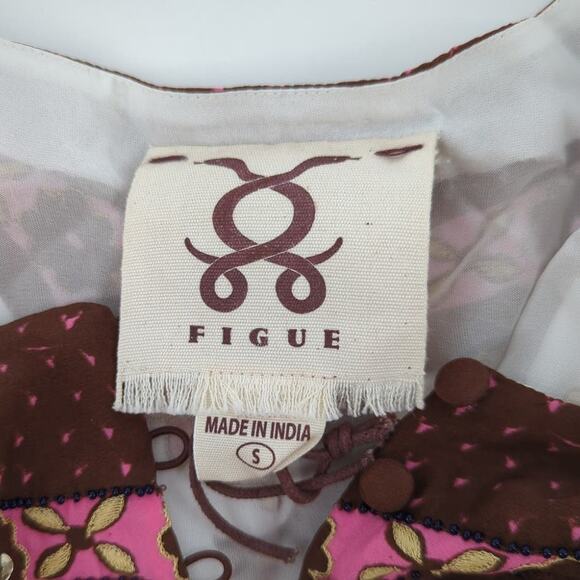 Figue Egyptian Istanbul Ivory Bianca Dress S - Picture 8 of 11